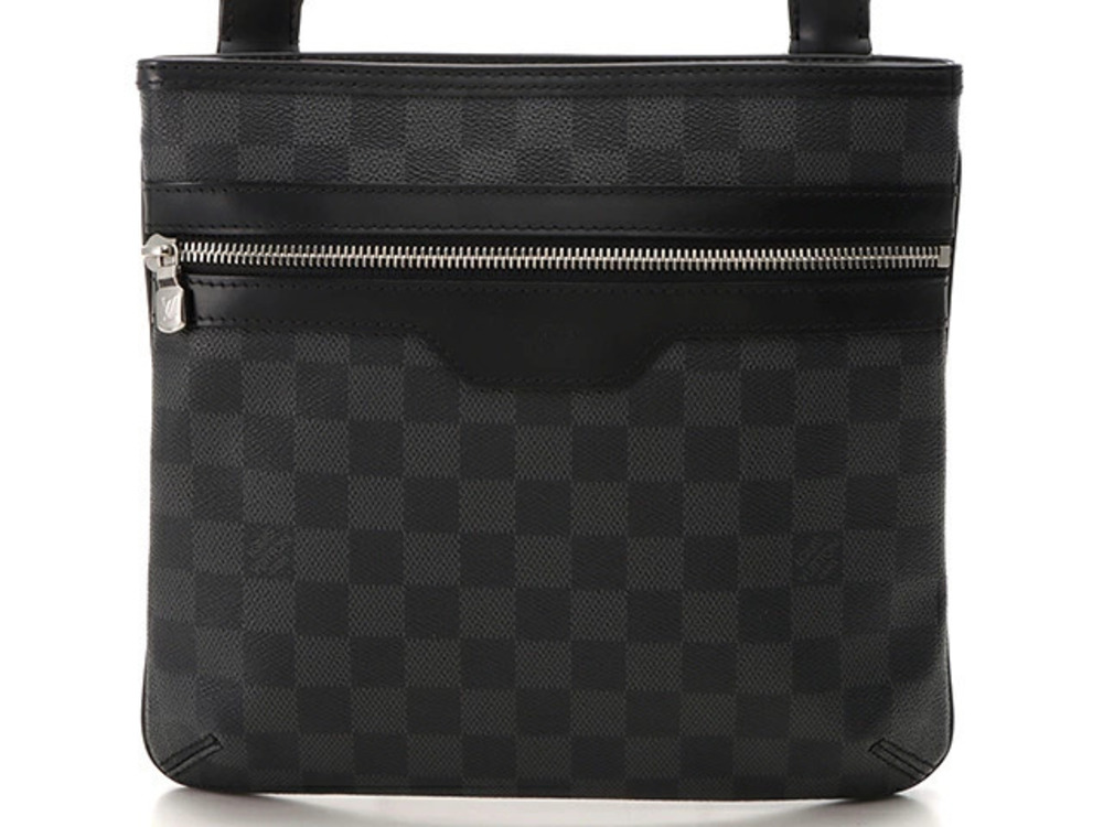 LOUIS VUITTON Thomas Damier Graphite Black Shoulder Bag T